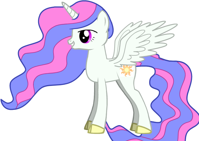 Princess Celestia In Pony Maker By Spiderstar0012 On - Princess Mary Sue (830x650)
