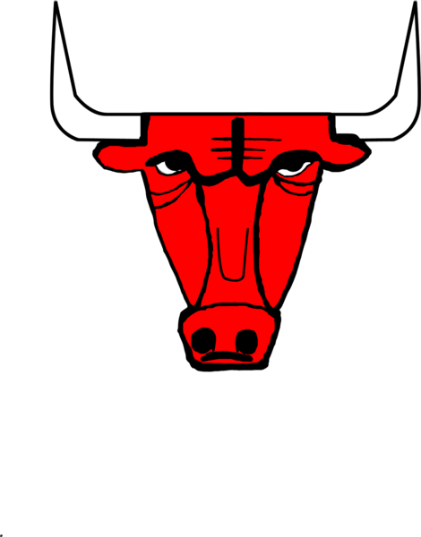 Hand Drawn Bulls Logo - Bulls Logo Transparent (470x600)