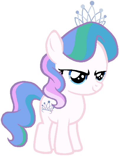 Diamond Tiara As Princess - Mlp Diamond Tiara Dress (404x530)