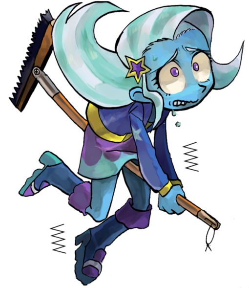 Se-nsei, Boots, Broom, Clothes, Equestria Girls, Flying, - Artist (513x600)