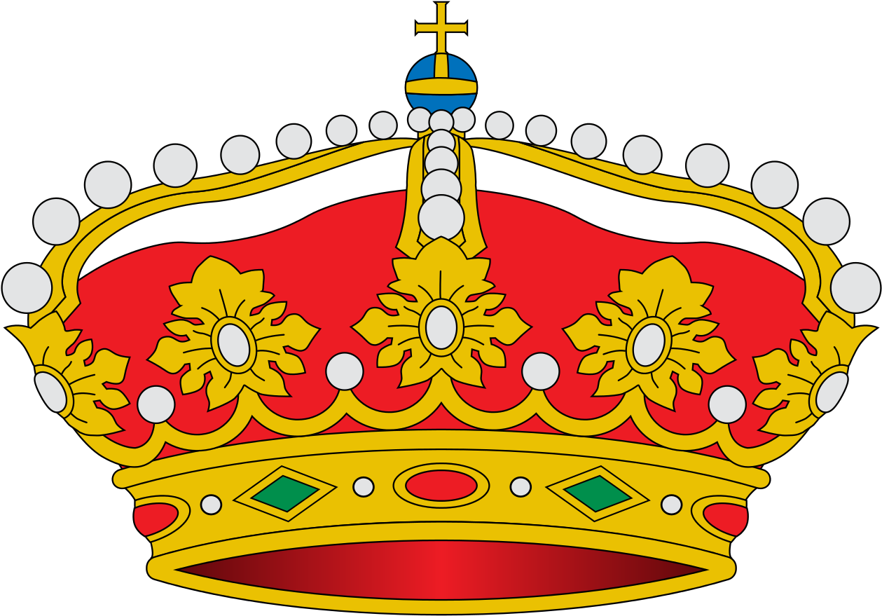 Spain Spanish Royal Crown Coroa Real Heraldry - National Defence Radio Establishment (1280x914)
