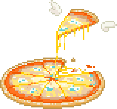 Animated Pizza Tumblr - Gifs From The 90s (395x370)