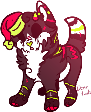 Also Known As Jett, She Is Jackson's Daughter And Jackle's - Cartoon (400x400)