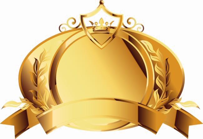 Golden Crown Png High-quality Image - Brass (650x447)