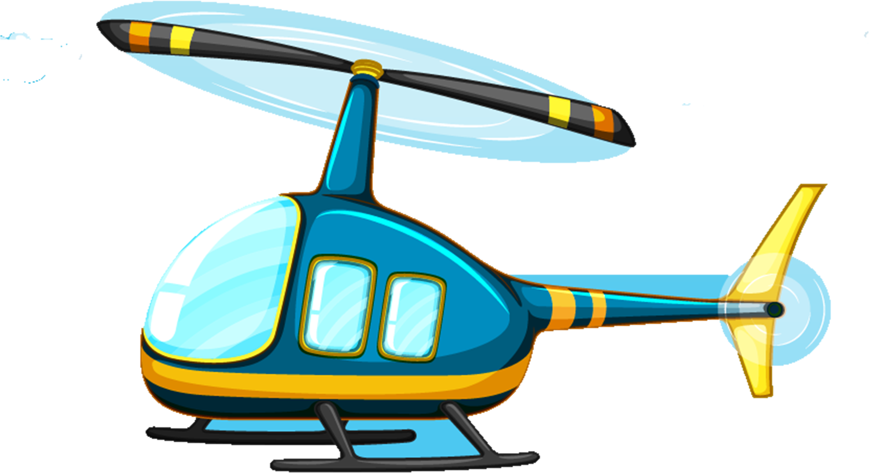 Helicopter Flight Royalty-free Illustration - Helicopter Flight Royalty-free Illustration (3000x2327)