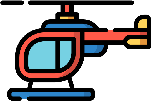 Helicopter Free Icon - Helicopter Rotor (512x512)