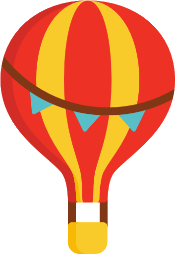 Hot Air Balloon Free Icon - Hot Air Balloon (512x512)