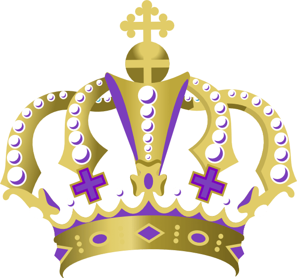 Purple Crown Clipart Png (600x560)