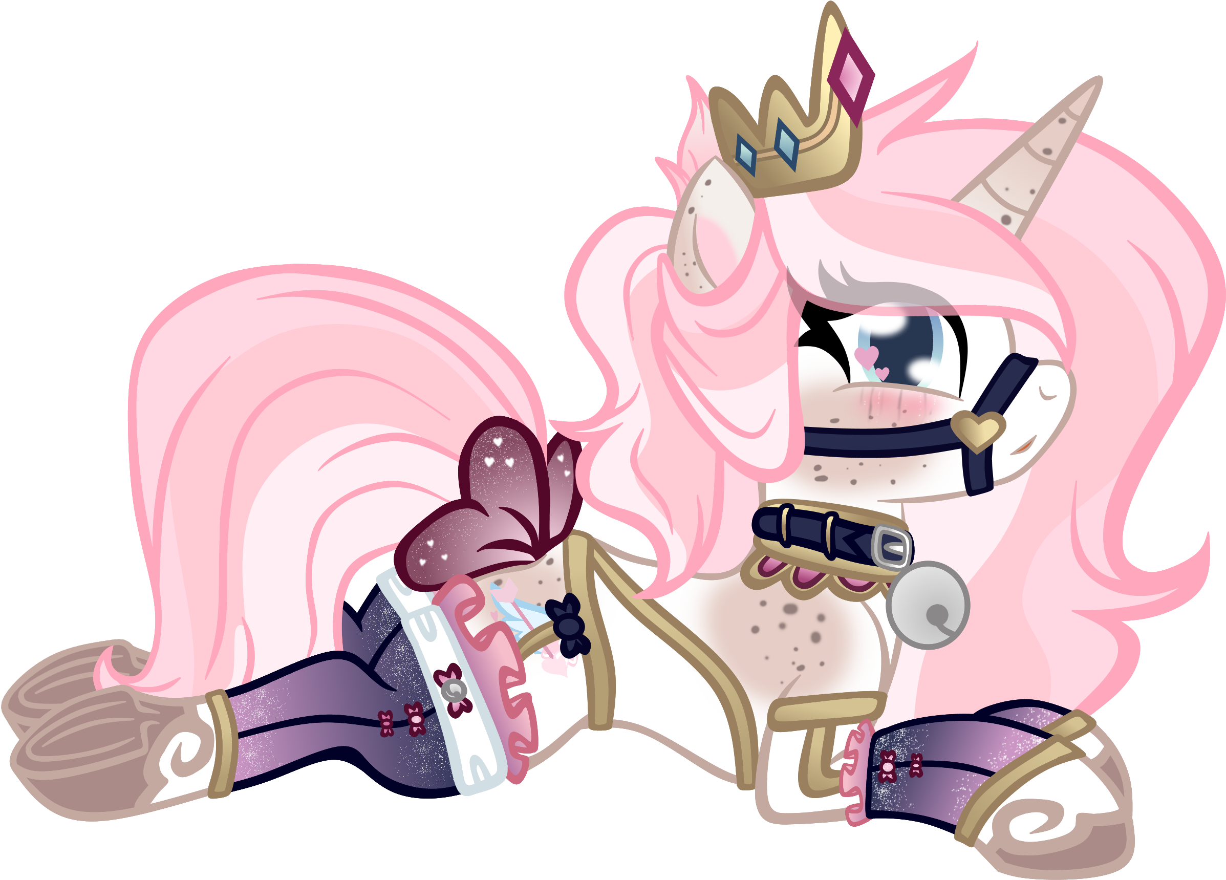 Collar, Crown, Cute, Cutie Mark, Heart, Heart Eyes, - Jewellery (3000x2000)