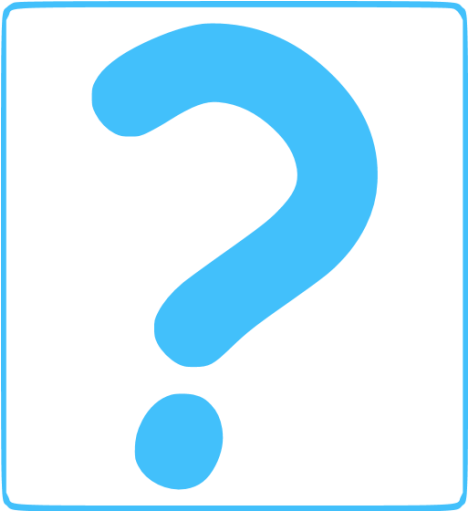 Caribbean Blue Question Mark 9 Icon - Caribbean Blue Question Mark 9 Icon (512x512)