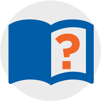 Book And Question Mark Icon - Graphic Design (501x501)
