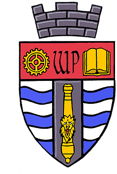 Greater London - Woolwich Polytechnic Logo (366x472)