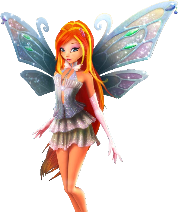 Winx Club, Fairy, Cartoon, Bloom, Manga Comics, Cartoons, - Winx Club The Secret Of The Lost Kingdom Bloom (602x710)