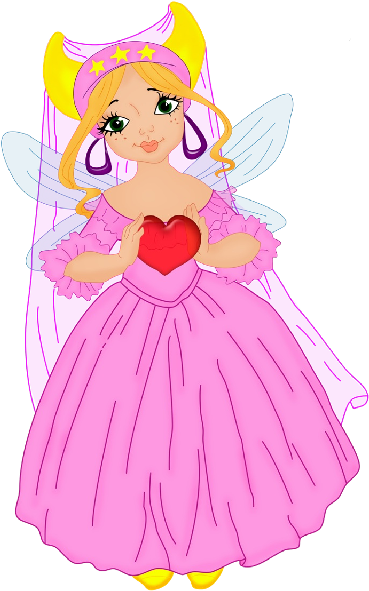 Cute Fairies Cartoon Clip Art Images - Clip Art (600x600)