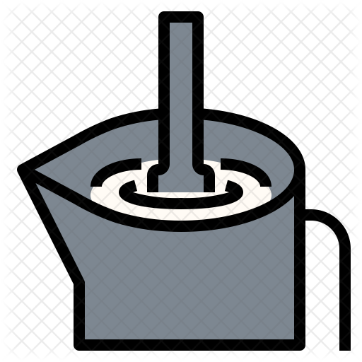 Milk Steaming Icon - Latte (512x512)