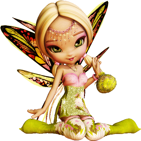 Fairy Clipart Mythical Creature - Pixies Fairies (523x515)