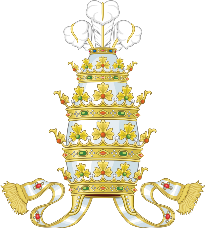 Heraldic Tiara Of Suleiman The Magnificent By - Duke Of Sussex Coat Of Arms (836x956)