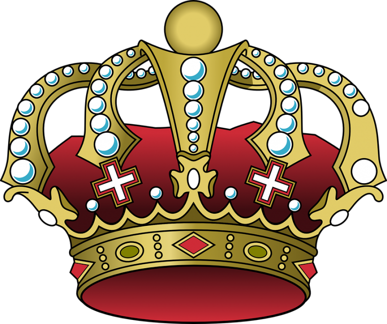 Empire Clipart Medieval King - Mardi Gras Clip Art Crown (768x644)