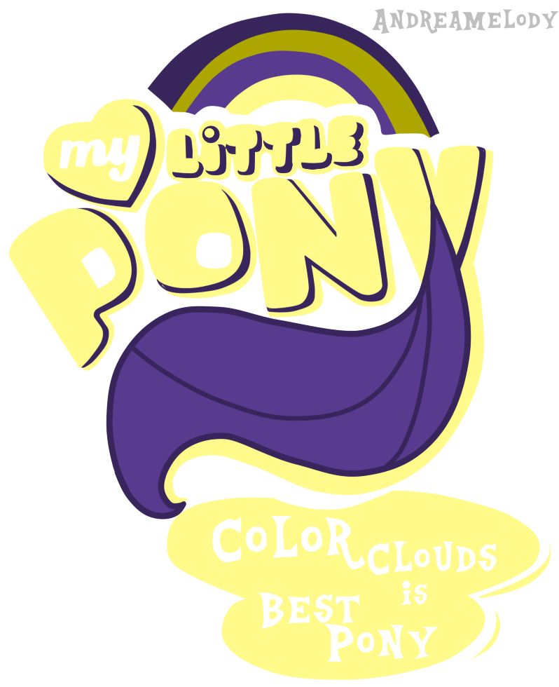 P Commission Mlp Fim Logo Color Clouds Version By Andreasemiramis - Heart Silhouette (811x985)