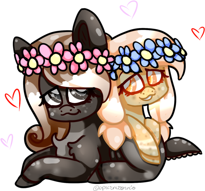 Chibi Cacao And Avocado By Capriunicornio - Cartoon (929x861)