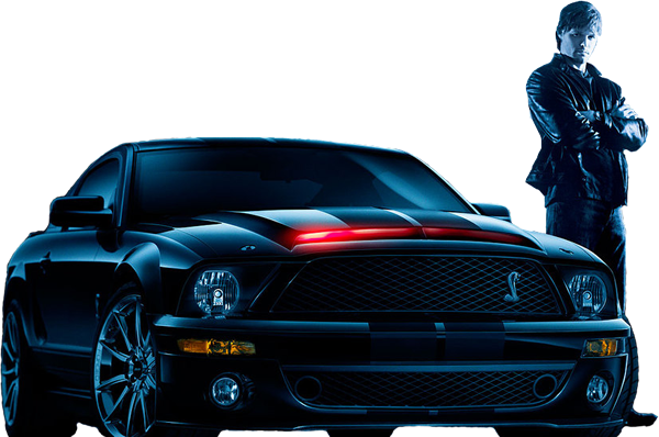 Cr-262 - Ford Mustang Knight Rider (600x398)