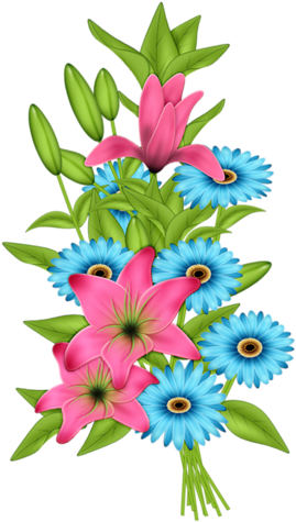 Tulle Flowersart Flowersflower Images3d Cardsbeautiful - Fondos De Cumpleaños (291x500)