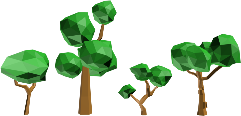 3d Low Poly Tree Models By Vinemahogany - 3d Low Poly Tree (1024x576)