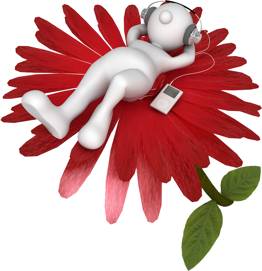 3d Computer Graphics Art - 小 人 休息 (1024x1024)