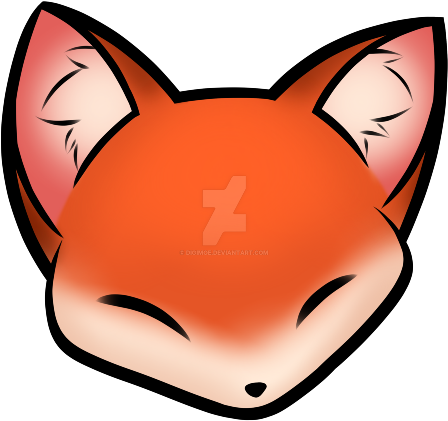 Chibi Fox T-shirt Design By Digimoe - Design (894x894)