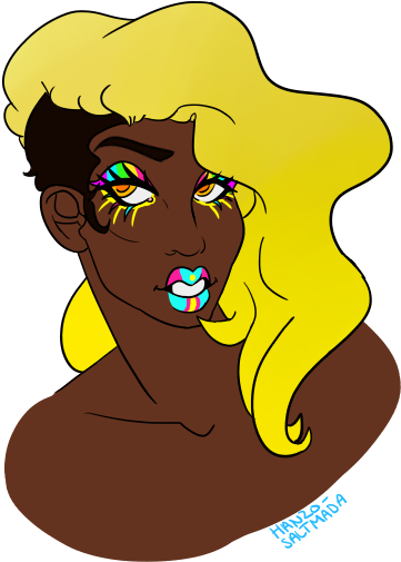 Drag Queen Oc - Drag Queen Clipart (500x550)