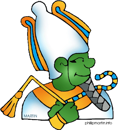 Egyptian Queen Clipart Egyptian God - Ancient Egypt Gods Gif (402x450)
