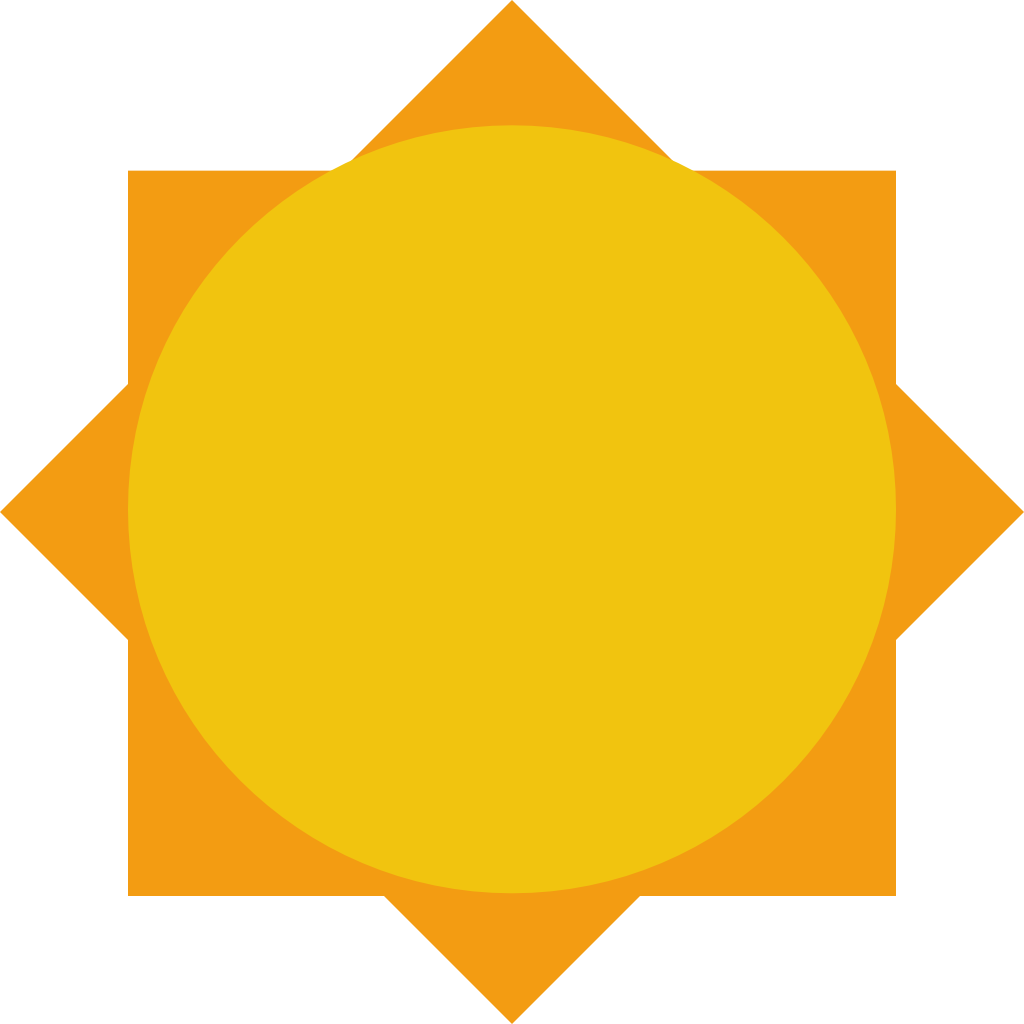 Drawn Sunshine Sun Icon - Sun Flat Design Png (1024x1024)