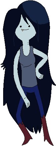 Marceline Adventure Time Clipart - Marceline The Vampire Queen (270x508)
