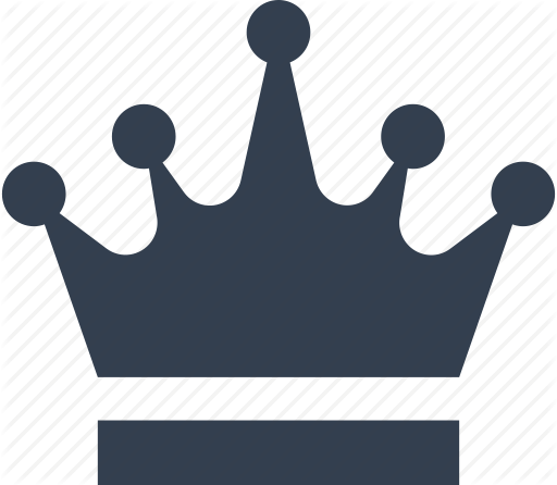 Crown Icons - Crown Cut Out (512x446)