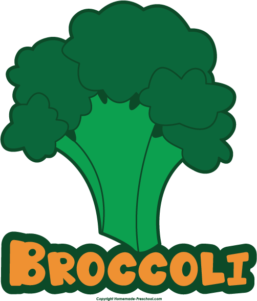 Click To Save Image - Broccoli Clip Art (502x588)