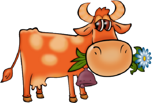 Farm Animals Clipart Clipart Bay - Корова Пнг (600x600)