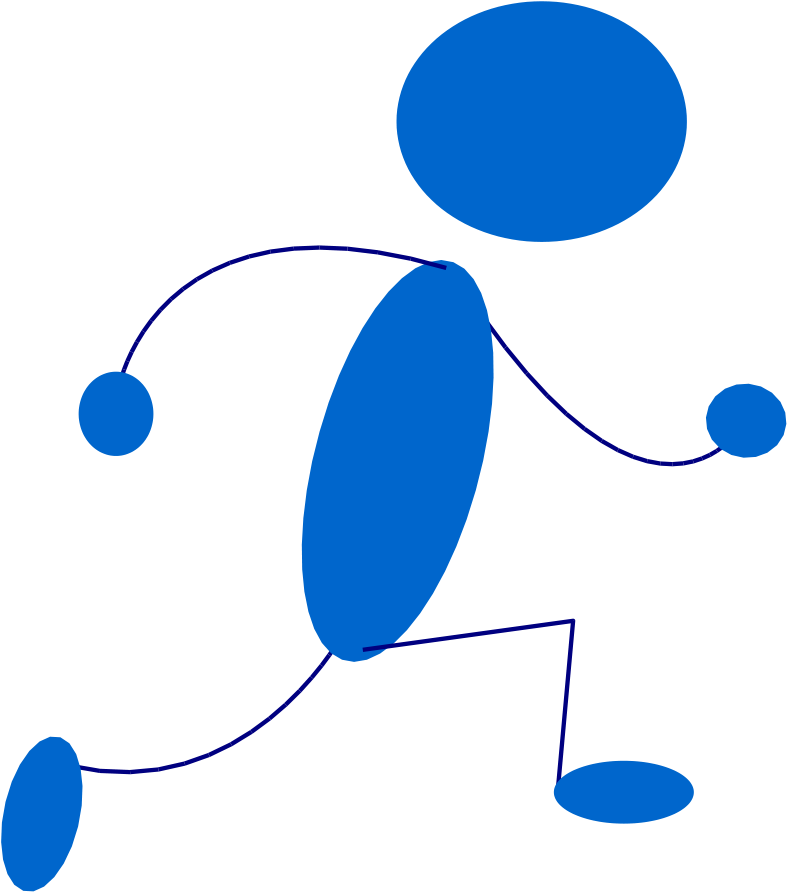 Free Vector Blue Man Clip Art - Blue Man Clip Art (794x900)