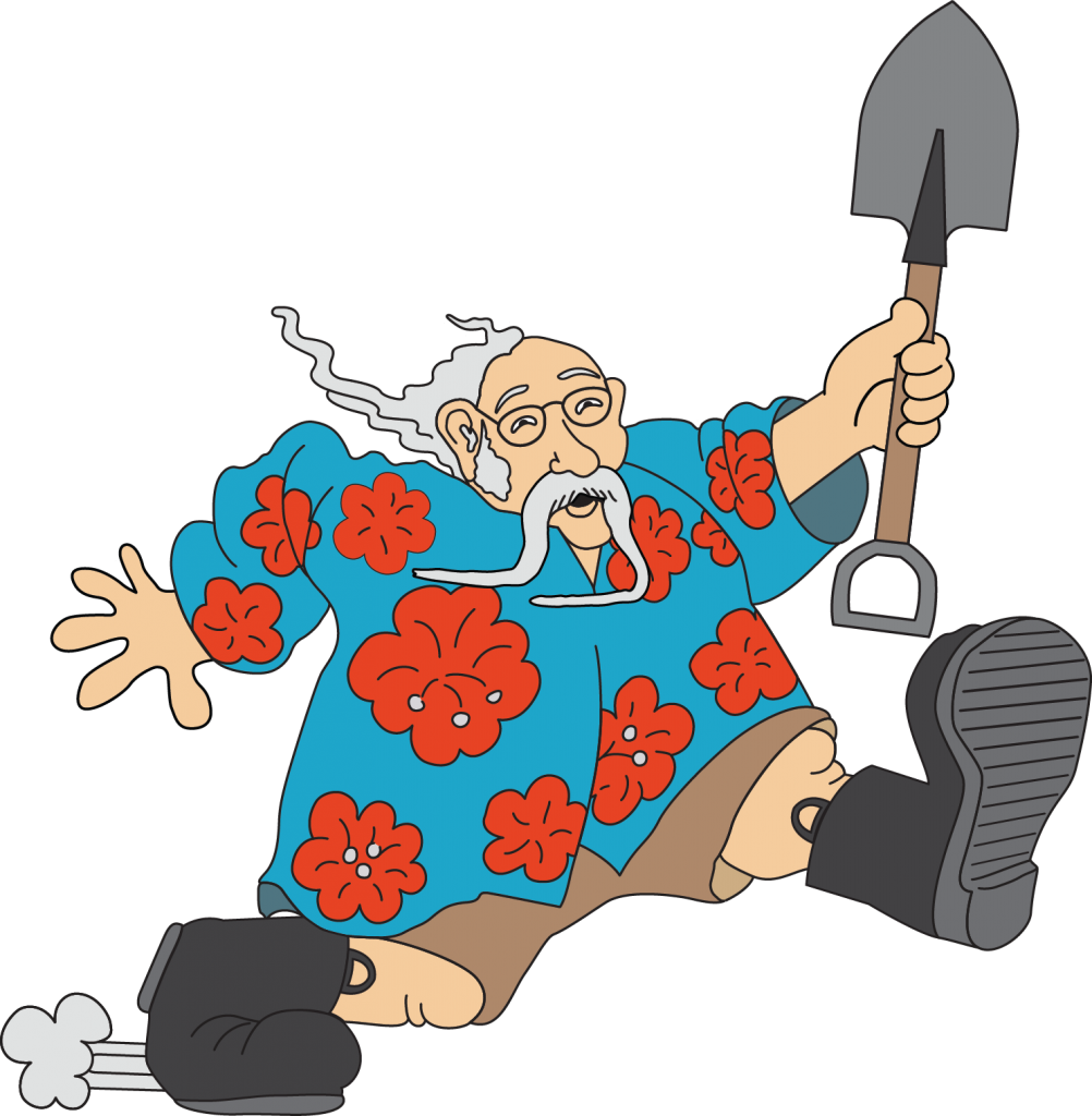 Buddy Boy Has A Habit Of Using The Most Natural & Organic - Illustration (1002x1024)