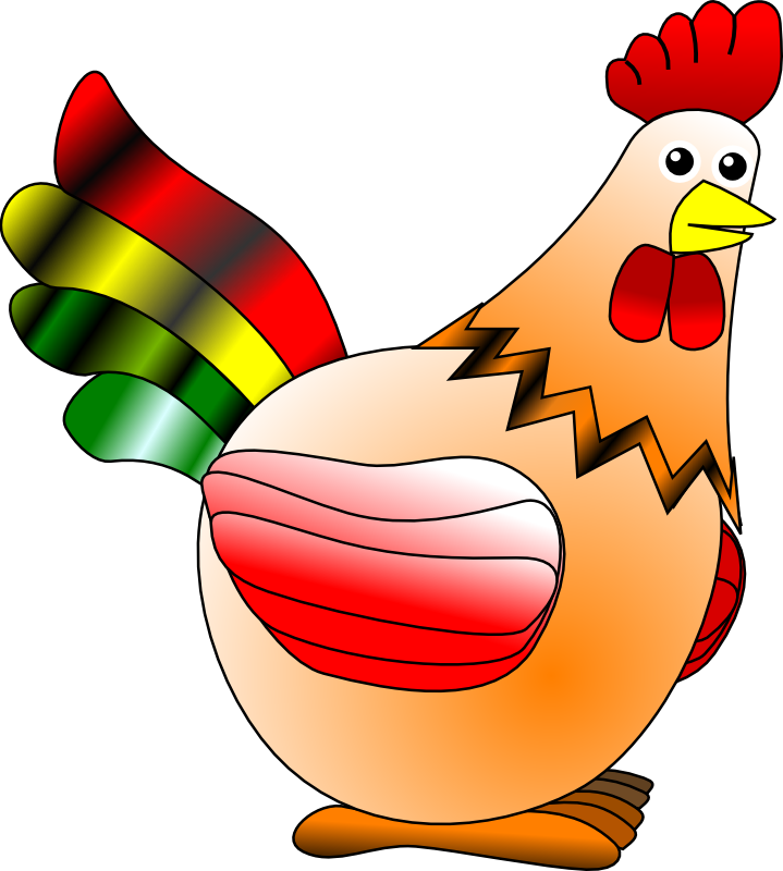 Cute Hen Clipart Free Clipart Image 2 Image - Hen Clipart (1726x1920)