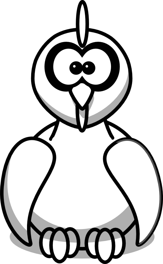 Chicken Coloring Book Colouringbook - Chick Vector Image Illustration Fidget Spinner Keychain, (555x898)