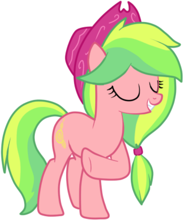 Lemon Zest Farmer By Shadcream4eva - Mlp Au Lemon Zest Pony (790x790)