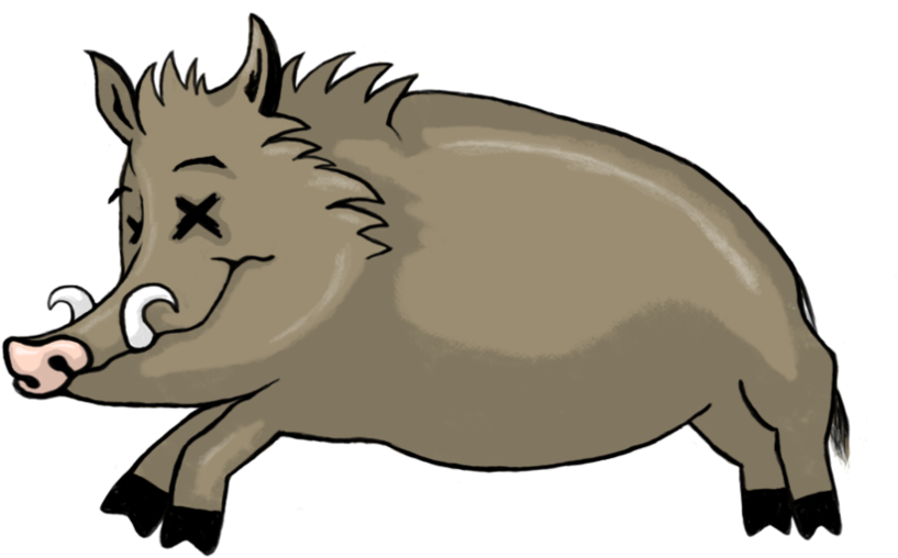 Boar Clipart By Marinka7 On Deviantart - Wild Boar (894x894)