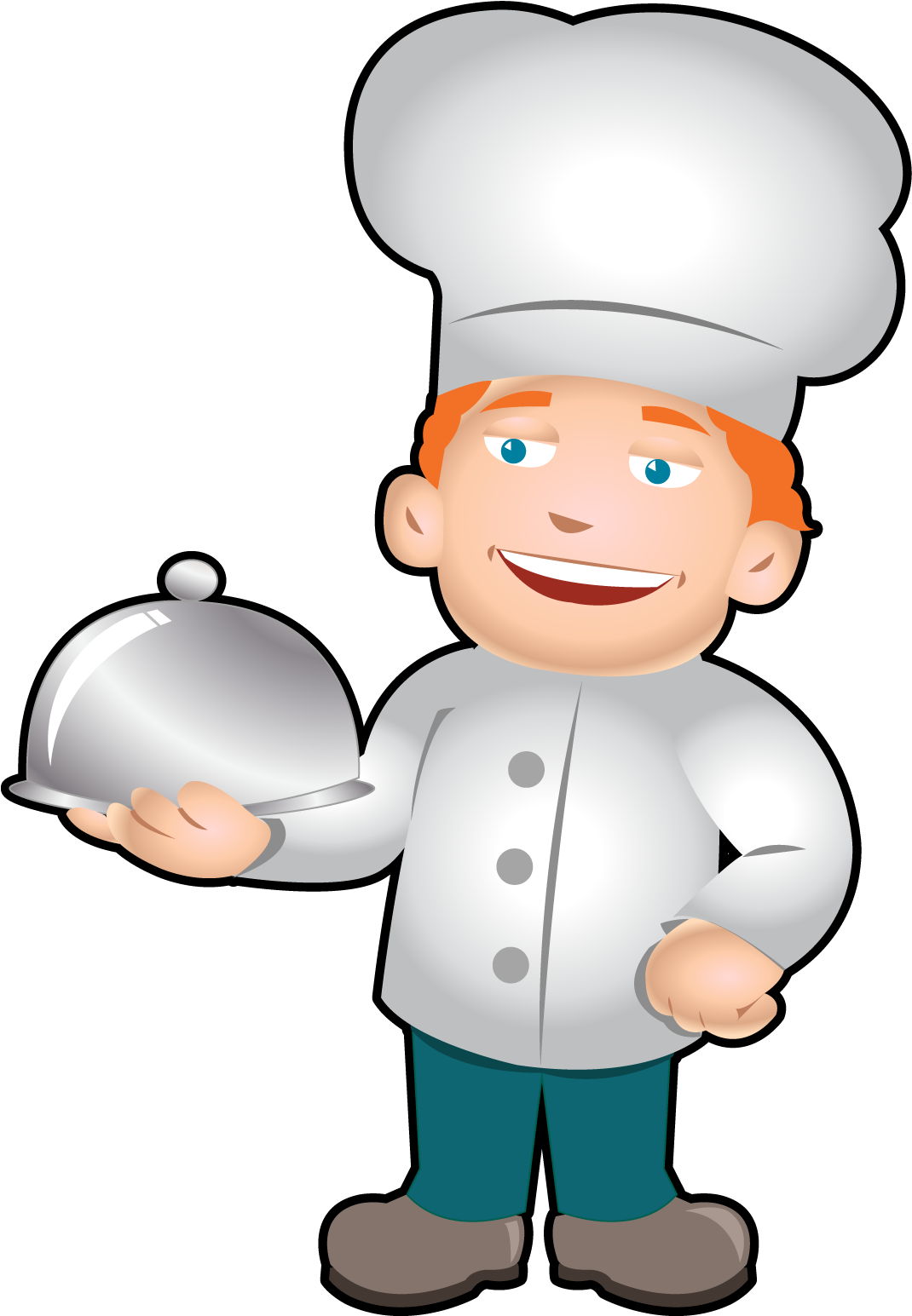 Clip Art Of Chef - Chef (1076x1554)