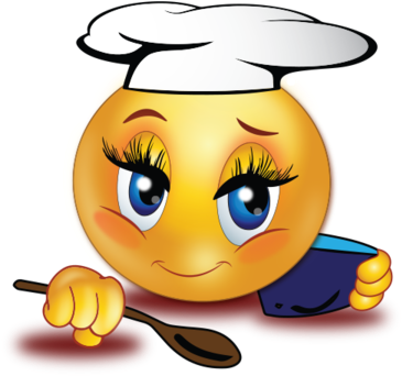 Chef Cook Girl - Queen Smiley (384x384)