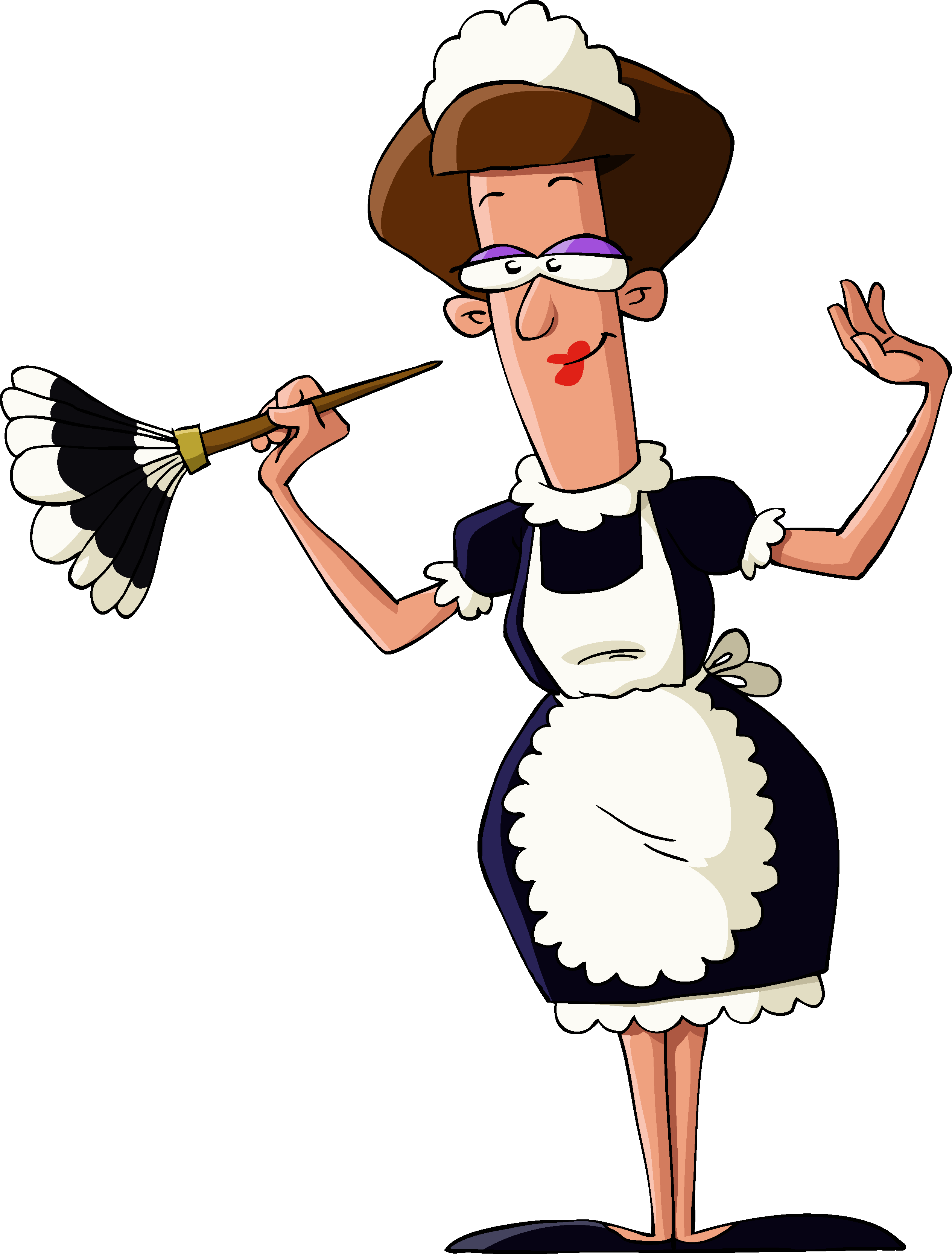 Яндекс - Фотки - Cartoon Maid (2530x3332)