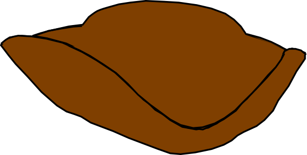 Brown Hat Clip Art - Clip Art (600x303)