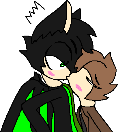 Kissing Clipart Toxic - Pencil (640x480)