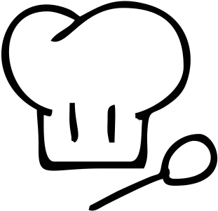 Junior Chef - White Icon Chefs Hat (512x512)