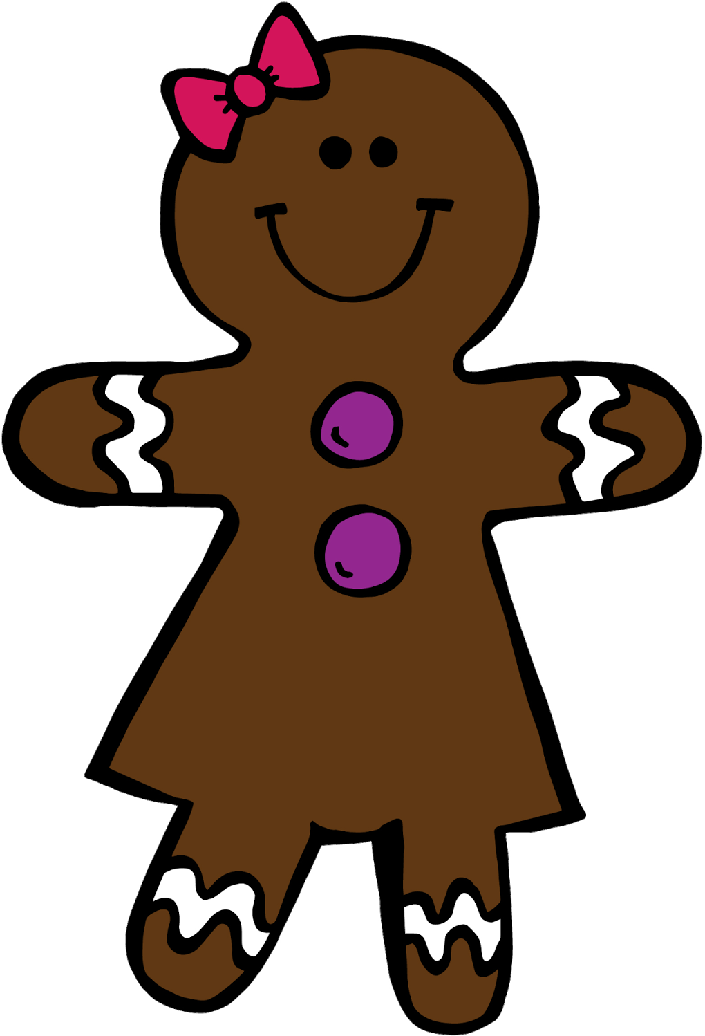 28 Collection Of Gingerbread Girl Clipart - Clip Art (1231x1600)