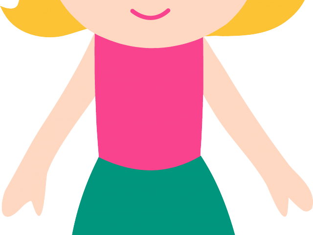 Blonde Girl Clipart - Blonde Girl Clipart (640x480)